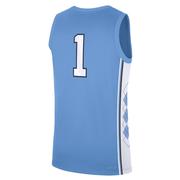 UNC Jordan Brand #1 Road Basketball Jersey